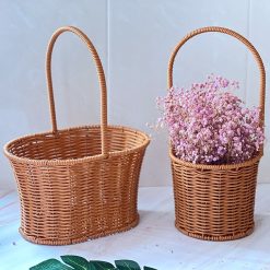Hand Woven Picnic Basket - Image 4