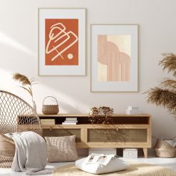 Burnt Orange Boho Posters - Image 3