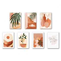 Abstract Boho Wall Art Decor - Image 2