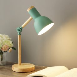 Nordic Wooden Table Lamp - Image 2
