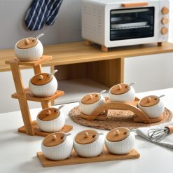 Ceramic Seasoning Bottle Set - Image 2