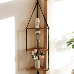 Triangle Shelves Wall Decor Plant - Image 5