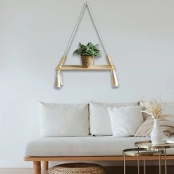 Triangle Shelves Wall Decor Plant - Image 5