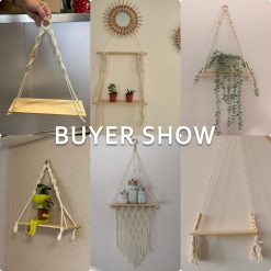 Triangle Shelves Wall Decor Plant - Image 6