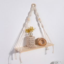 Triangle Shelves Wall Decor Plant - Image 2