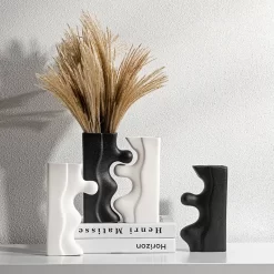 Decorative Nordic Ceramic Vase - Image 5