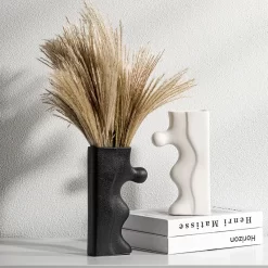 Decorative Nordic Ceramic Vase - Image 3