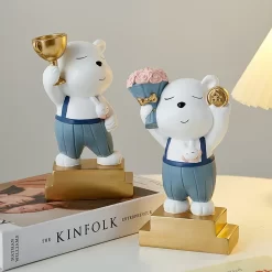 Cartoon Bear Ornaments - Image 4