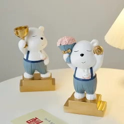 Cartoon Bear Ornaments - Image 3
