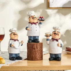 Smiling Chef Figurines - Image 5