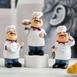 Smiling Chef Figurines - Image 6