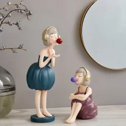 Artistic Boy & Girl Statue - Image 5