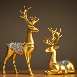 Scandinavian Deer Decoration Set - Image 3