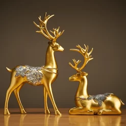 Scandinavian Deer Decoration Set - Image 2