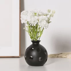 Ceramic Mini Bud Hollow Vase - Image 6