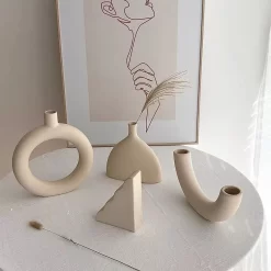 Nordic Simple Ceramic Decorative Vase - Image 5