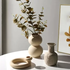 Nordic Simple Ceramic Decorative Vase - Image 4