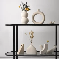 Nordic Simple Ceramic Decorative Vase - Image 2