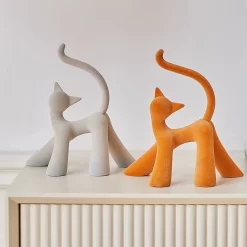 Kitten Art Statue Ornaments - Image 4