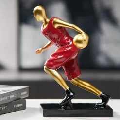 Simple Basketball Player Resin Statue - Image 4