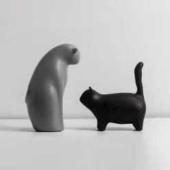 Nordic Cartoon Cat Desktop Decoration - Image 2