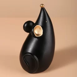 Abstract Cat and Mouse Sculpture - Image 4