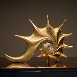 Nordic Resin Seashell Conch Ornament - Image 5