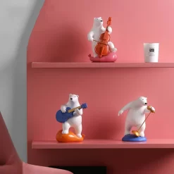 Music Bear Statue Ornament - Image 5