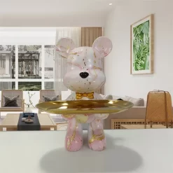 Cartoon Violent Bear Tray Decoration - Image 4