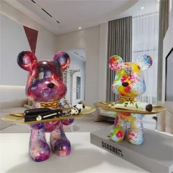 Cartoon Violent Bear Tray Decoration - Image 5