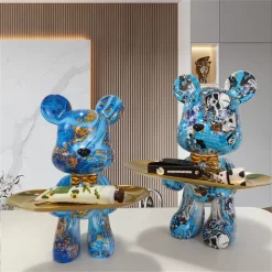 Cartoon Violent Bear Tray Decoration - Image 6