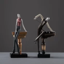 Billiard Figure Resin Statue - Image 2