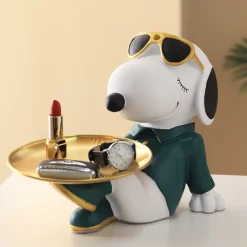 Cartoon Dog Resin Sculpture - Image 2