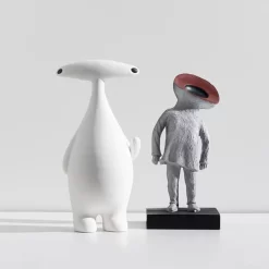 Alien Resin Abstract Character Sculpture - Image 6