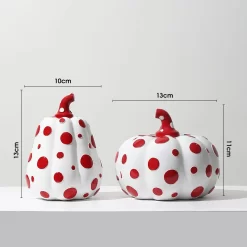 Yayoi Kusama Polka Dot Pumpkin Decoration - Image 2