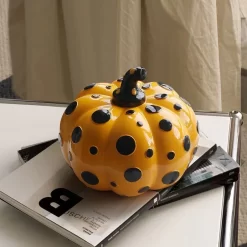 Yayoi Kusama Polka Dot Pumpkin Decoration - Image 3