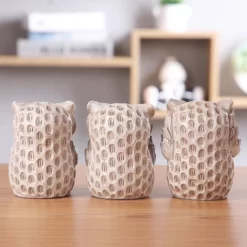 Cute Owl Resin Sculpture Crafts - Image 6