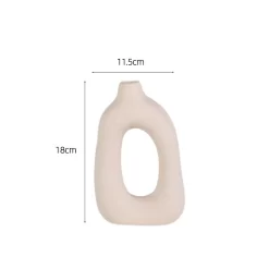 Nordic Frosted Ceramic Vase Ornaments - Image 3