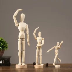 Wooden Human Body Model Ornament - Image 2