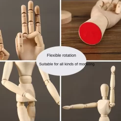 Wooden Human Body Model Ornament - Image 4