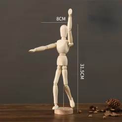 Wooden Human Body Model Ornament - Image 3