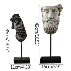Ancient Greek God Statue - Image 3