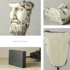 Ancient Greek God Statue - Image 6