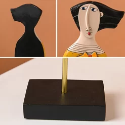 Vilead Home Decor Craft Abstract People Statue - Image 5