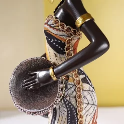 Vilead Resin African Women Statue - Image 4