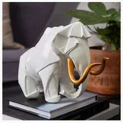 Modern Minimalist Origami Animal Resin Handicraft - Image 2