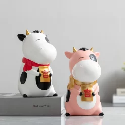 Cartoon Cat Resin Statue - Image 5
