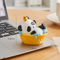 Cartoon Panda Mini Ornament - Image 3