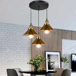 Vintage Chandelier Industrial Retro - Image 2