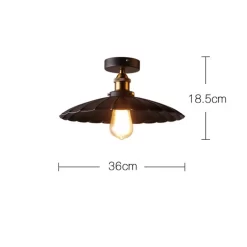 Retro Ceiling Lamp American Country Style - Image 4